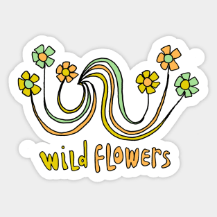 Where the Waves and Nature Bloom Sticker
